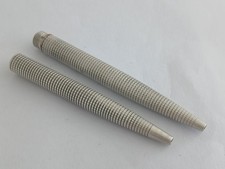 PENNA SFERA PARKER 75 CISELE due FUSTI IN ARGENTO 925 two barrels ball pen