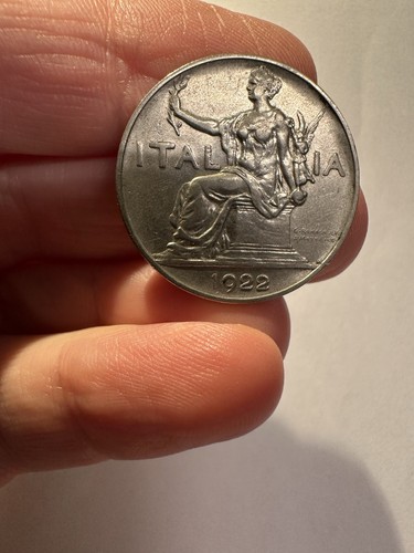 Buono lira 1922 - buono, seduta