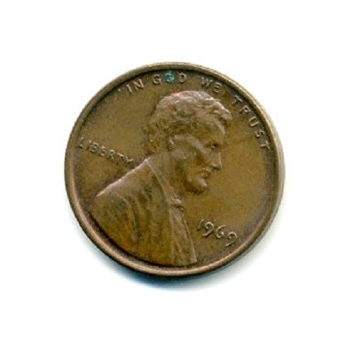 1969 lincoln memorial - 1969-p, us