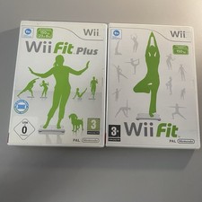 WII FIT + WII FIT PLUS - NINTENDO WII - ITALIANO - ORIGINALI COMPLETI
