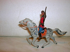 SOLDATINI CROMOPLASTO-CROMINI-65mm-R.C.M.P. POLIZIA A CAVALLO CANADESE