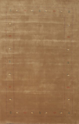 Brown bordered pattern - pattern, tribal