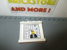 Lego - 1x Panel 1x4x3 Police