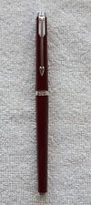 Parker 180 Rollerball Pen Laque Red Crome Trim France 1982 NUOVA
