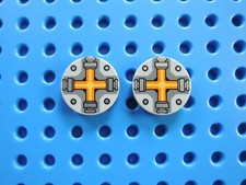 Lego 2 x piastrella 14769pb087