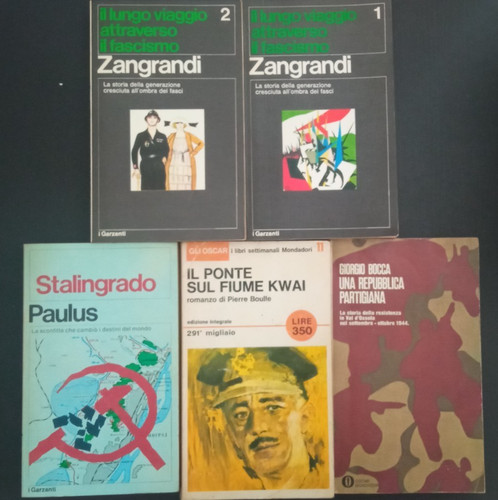 Lotto libri guerra - lotto, 5