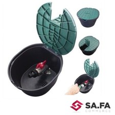 Pozzetto Interrato Irrigazione Giardino Prato Chiusino + Valvola Plastica Verde 