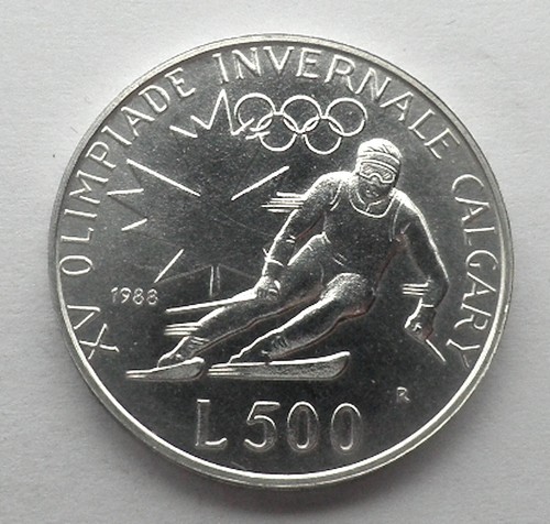 San marino 500 lire - san, unc