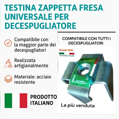 Testina zappetta fresa - ,