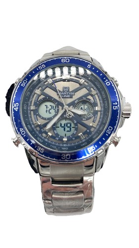 Orologio martyn line - martyn, acciaio