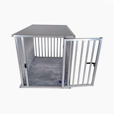 ® Gabbia per Cani in Alluminio, per Ufficio E Casa (Solo Aste Verticali) (M/L: 8