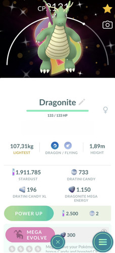 Shiny mega dragonite special - mega,