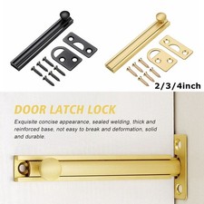 Bullone serratura porta scorrevole ottone sicurezza per cancello casa armadio sicurezza