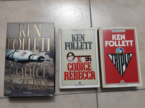 Lotto libri ken - 3, follett