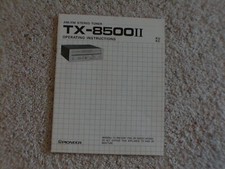 Manuale Pioneer TX-8500II