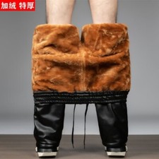Pantalone Uomo Pelle Velluto