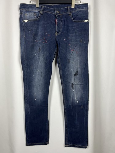 Jeans dsquared2 slim blu denim - dsquared2,