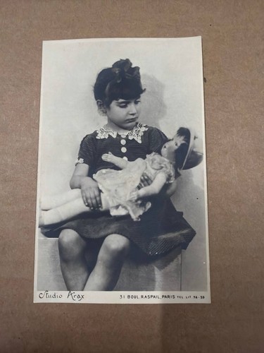 Cartolina epoca studio arax - d'epoca,
