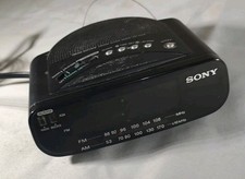 Alarm Clock AM/ FM Radio Sony