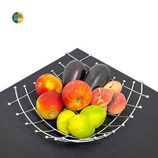Vintage fruit basket for kitchen Space age Sputnik Center table for living room