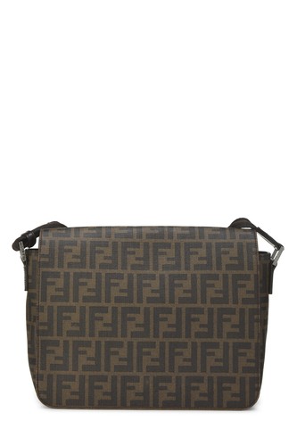 Fendi brown zucca coated - brown,