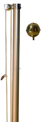 Asta bandiera alluminio 300 - bandiera, cm.300