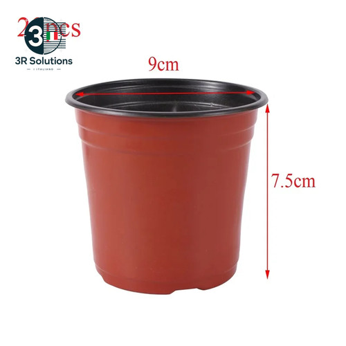 Vaso fiori plastica - da,