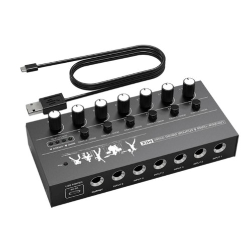 Mixer canali portatile - mixer, 6