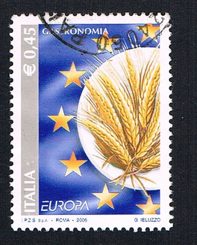 Italia francobollo europa - 1,