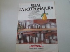 advertising Pubblicità 1981 PENTOLE SILTAL