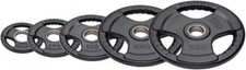 Diamond DISCO OLIMPIONICO IN GHISA GOMMATA foro Ø 50 mm. da 1,25 a 25 kg