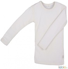 Maglia lana e seta manica