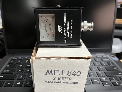 Nos vintage mfj - nos, wattmetro