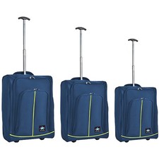 Set 3 Valigie Morbide Trolley