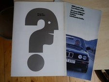 Cartella depliant BMW la nuova