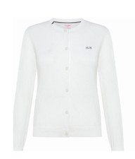 Cardigan Sun68 donna SOLID L/S