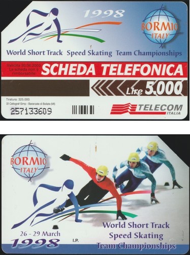 Scheda telefonica 5000 - telefonica, lire