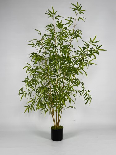 Bamboo artificiale con - con, foglie