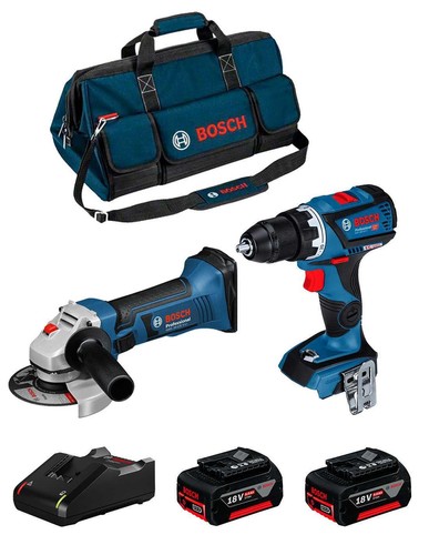 Bosch kit 18v - bosch, (gsr