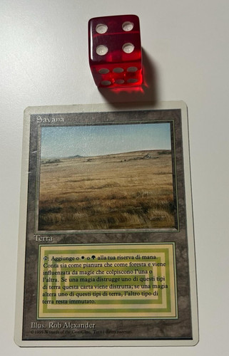 Mtg savana played - mtg,