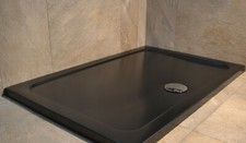 Vassoio doccia nero opaco