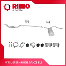 Tubo scarico Opel Vivaro 1.9 D (2001-2006) LWB con kit di montaggio