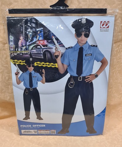 Costume carnevale poliziotto - costume,