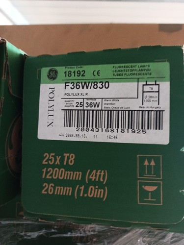 Pacco 25pz tubo neon - pacco,