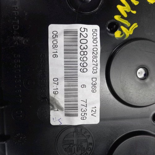 Y50001 quadro strumenti - quadro,