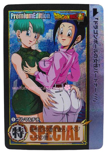 Carte dragon ball bulma chichi - carte,