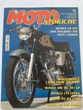 MOTO STORICHE 85 GIUGNO 2003 HONDA CB 450  HONDA 500 RC 181 GP SWM 125 SIX DAYS