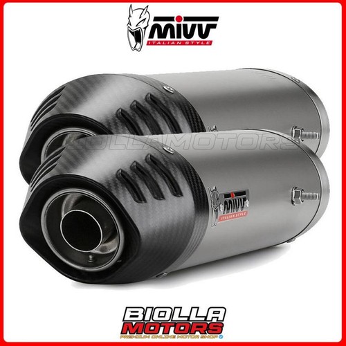 Silenziatori mivv oval ducati - mivv,