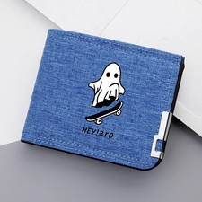 Portafoglio Bifold Tela