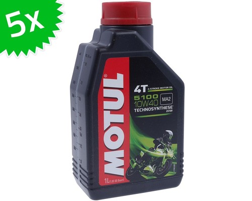 Litro olio motore motul - 5x,